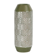 Manifestly Unique Decorative Ceramic Vase, Green