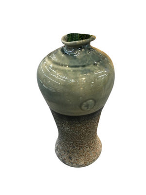 Striking Ceramic Decorative Vase, Multicolor