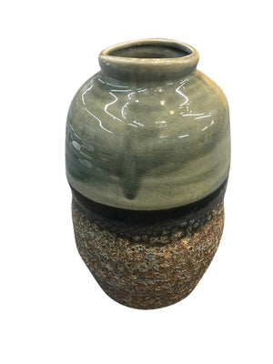 Up-Scaling Ceramic Decorative Vase, Multicolor