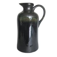 Old-style  Ceramic Decorative Pitcher, Black
