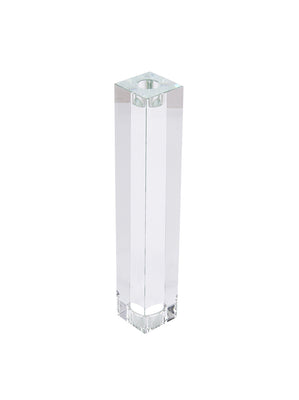 Aesthetic Clear Crystal Candle Holder