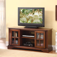 TV Stand, Cherry Brown