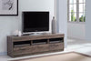 Amiable TV Stand, Rustic Oak Brown