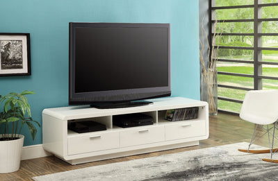 Majestic TV Stand, White