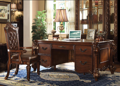 Imperial Executive Desk, Cherry Brown
