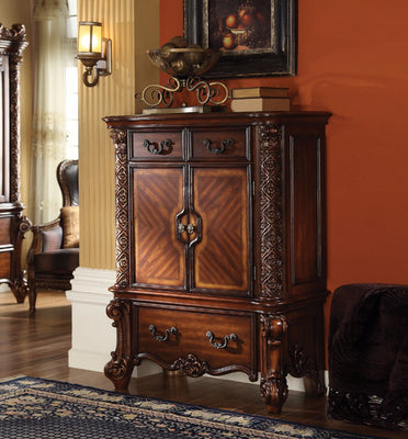 Majestic Wooden Chest, Cherry Brown