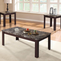 Coffee-End Table Set, Cherry Brown, Pack of 3 Piece
