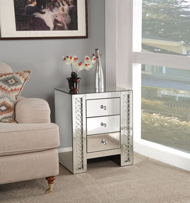 End Table, Mirrored