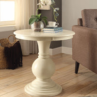 End Table, Antique White
