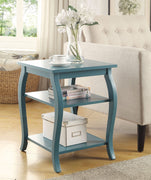 Beautiful End Table, Teal