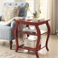 Beautiful End Table, Red