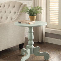 End Table, Antique Green