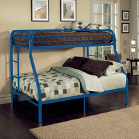 Twin-Full Bunk Bed, Blue