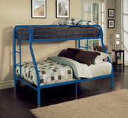 Twin-Full Bunk Bed, Blue