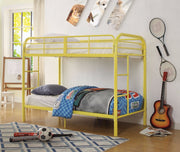 Twin-Twin Bunk Bed, Yellow