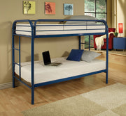Twin-Twin Bunk Bed, Blue