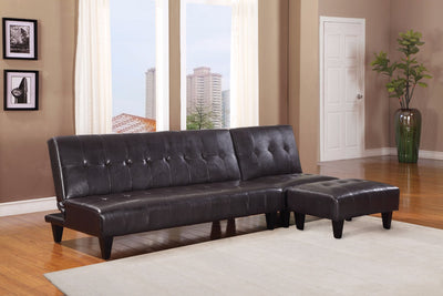 Adjustable Sofa, Espresso