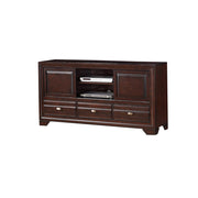 Amiable Entertainment TV Stand, Dark Brown