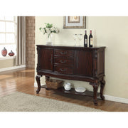 Aesthetically Designed Side Board, Brown