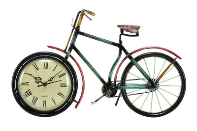 Metal Cycle Clock For Kids Room Decor Upgrade