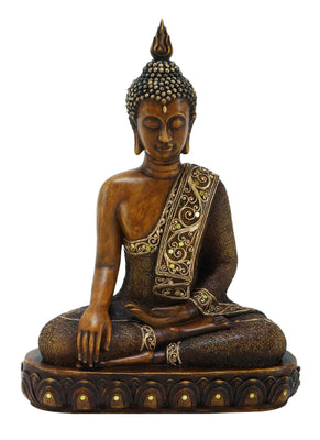 Polystone Buddha A Religious Decor