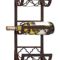Wine Racks - Metal Wall Wine Rack
