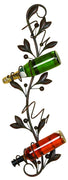 Metal Wall Wine Holder Shiraz Metal