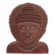 Alluring Wall Panel Buddha With Burnt Finish MDF