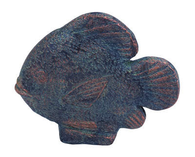 Durable Ceramic Fish with Feng Shui Power and Rugged Look
