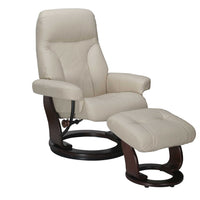 Taupe Chair & Ottoman - Taupe