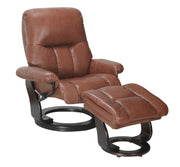 35" x 31" x 40.5" Llama Cover- Leather &amp; Vinyl match Recliner Chair &amp; Ottoman