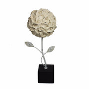 Attractive Polyresin Topiary, Off White