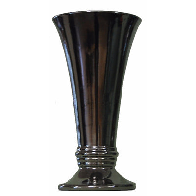 Magnificently Designed Porcelain Vase, Brown