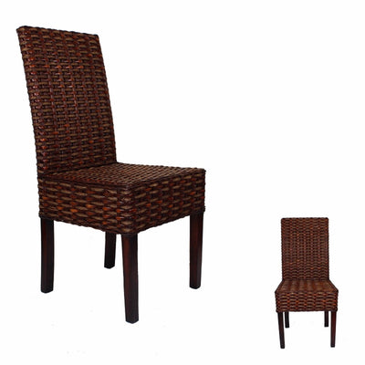 Stylishly Designed Rattan Chair, Brown