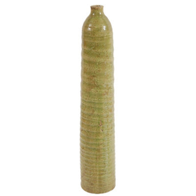Modish Ceramic Vase, Green