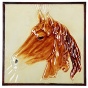 Metal Horse Wall Art Decor ,Brown