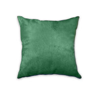 18" x 18" x 5" Verde Cowhide Pillow