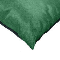 18" x 18" x 5" Verde Cowhide Pillow