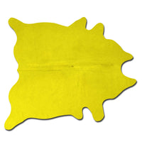 72" x 84" Yellow Cowhide - Rug