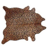 6' X 7' Cowhide Rug - Leopard