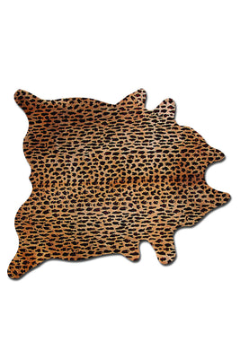 6' X 7' Cowhide Rug - Leopard
