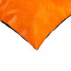 18" x 18" x 5" Orange Quattro Pillow