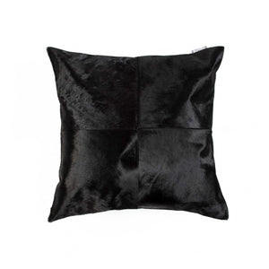 18" x 18" x 5" Black Quattro Pillow