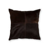 18" x 18" x 5" Chocolate Quattro Pillow