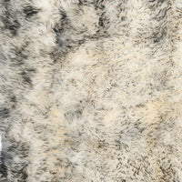 48" x 72" x 2" Gradient Gray Quattro Sheepskin - Area Rug