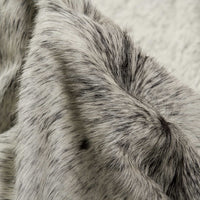 6' X 7' Exotic Cowhide Rug - Light Grey