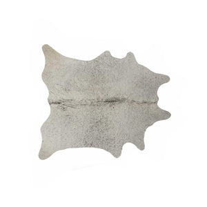 6' X 7' Exotic Cowhide Rug - Light Grey