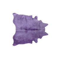 60" x 84" Purple Cowhide - Area Rug