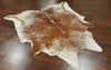 5' X 7' Salt And Pepper Brown And White Cowhide Area Rug