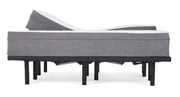 12"  Ultra-Cal King Split Memory Foam Mattress and Adjustable Bed Base